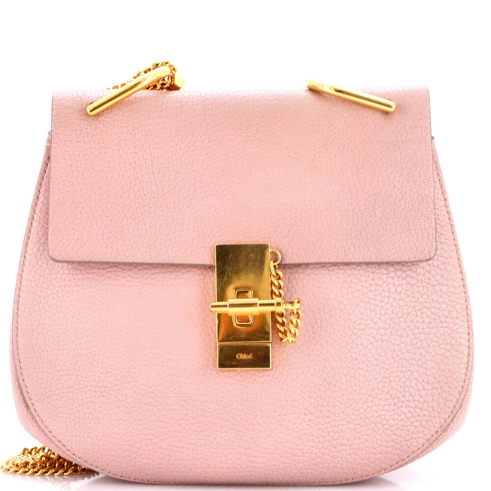 Chloe Small Drew Crossbody Bag Leather